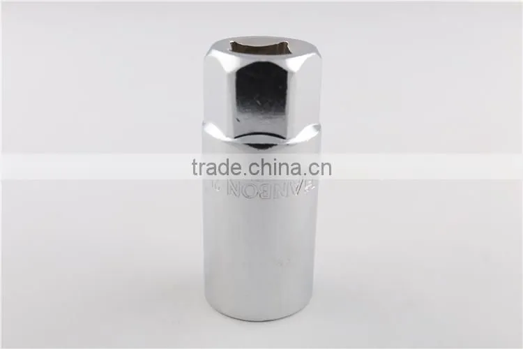 1/2" Dr. Metric Mirror Surface Cr-V 6Point Socket