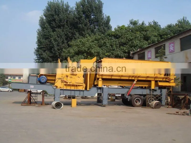 2015 China Unique Mobile Stone Crusher Plant With High Quality