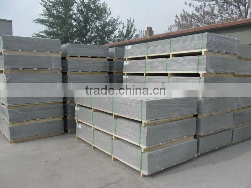 fiber cement board for interior cladding