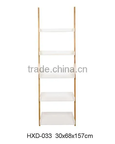 Bamboo Bathroom Shelf 5-Tier Multifunctional Storage Rack Shelving