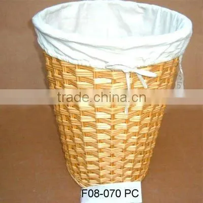 Cheap Wicker Laundry Basket of 3 PCS--squar shape