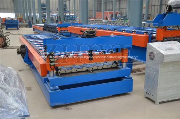 Galvalume Roofing Sheet Roll Forming Machine