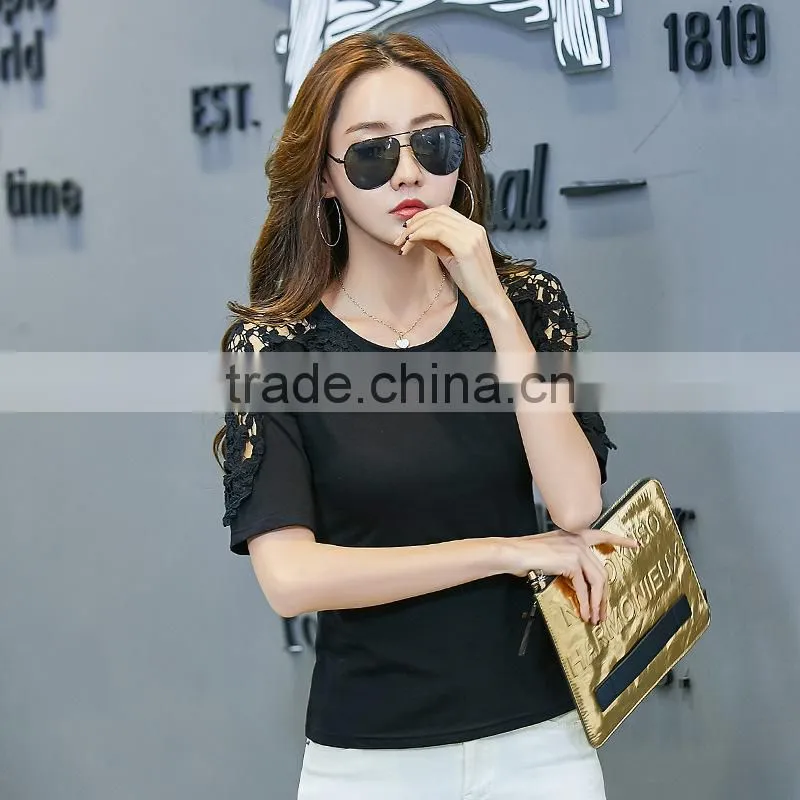 High Quality T-shirts Fashion Ladies/Tops Fashion Girls T Shirt Women 2017 Summer