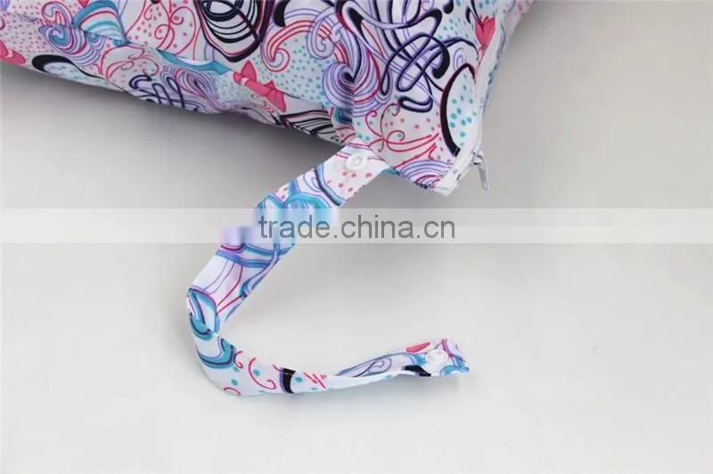 Printed Diaper WetBags, Waterproof & Light in Weight, Diaper Bag with Two Pockets