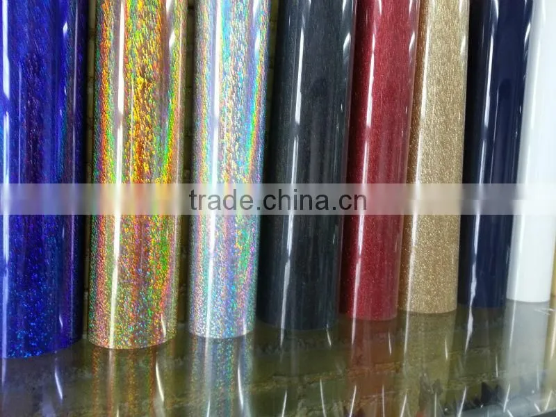 Laser hologram heat transfer vinyl for t-shirt