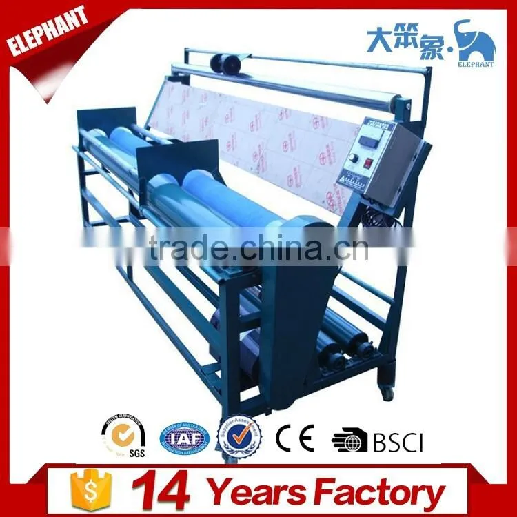 China best quality competitive price rolling heat press textile fabric calendering machine