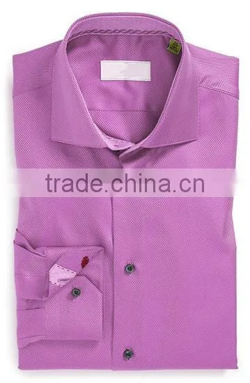 Colorful,one-button Cuffs,Made To Measure Men's Shirt