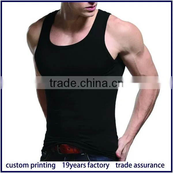 Custom Cotton/Spandex Gym Tank Top