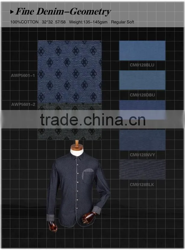 2016 fashion clothing latest shirt designs for men Silk Screen Custom Shirt