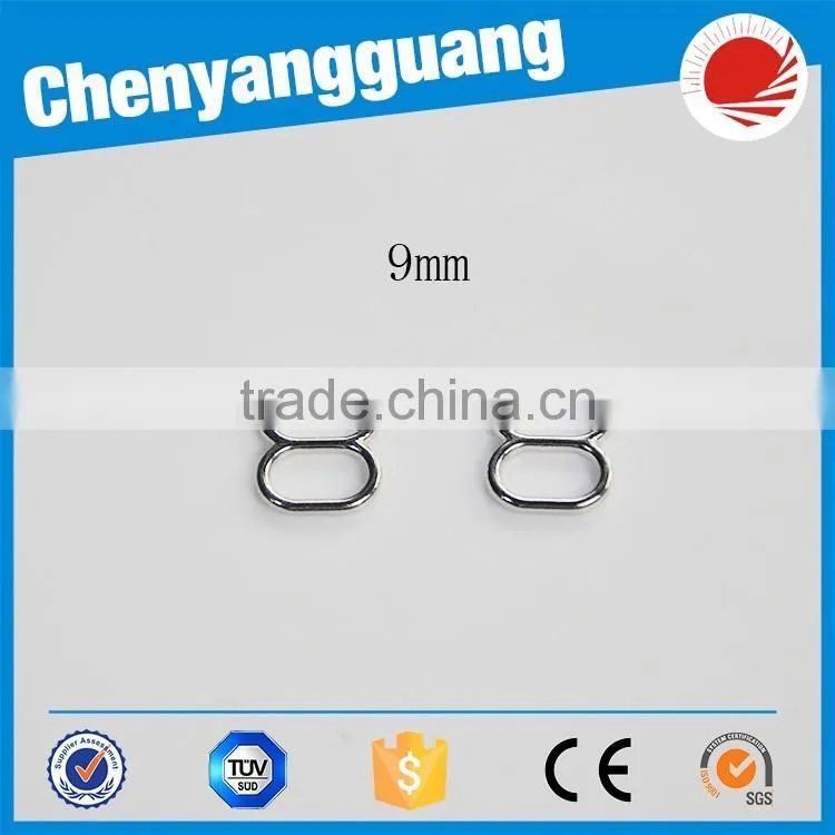 Wholesale Underwear Lingerie Accessories Bra Hooks Silver