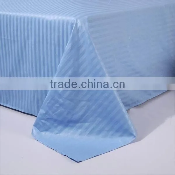 Wholesale hotel 100% cotton hotel white bed sheet