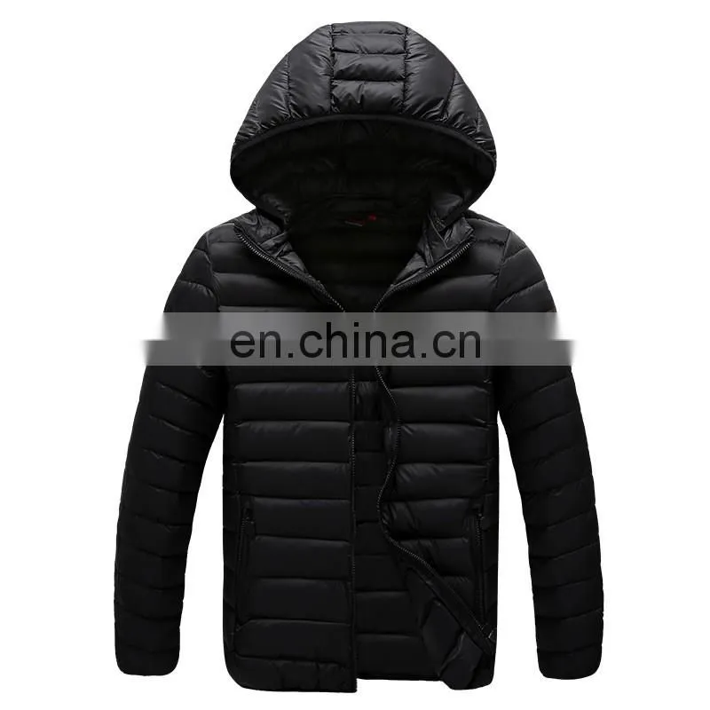 OEM customize windproof padding coat cheap down jacket for winters