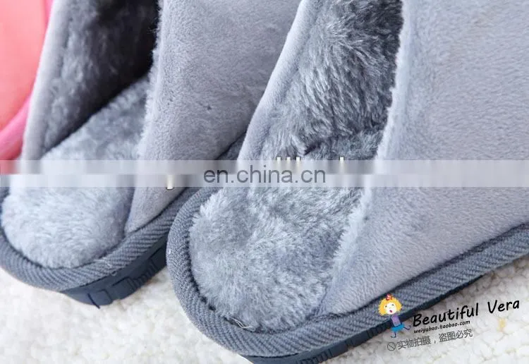 Wholesale Cute Cheap Cotton Slipper for Boys and Girls