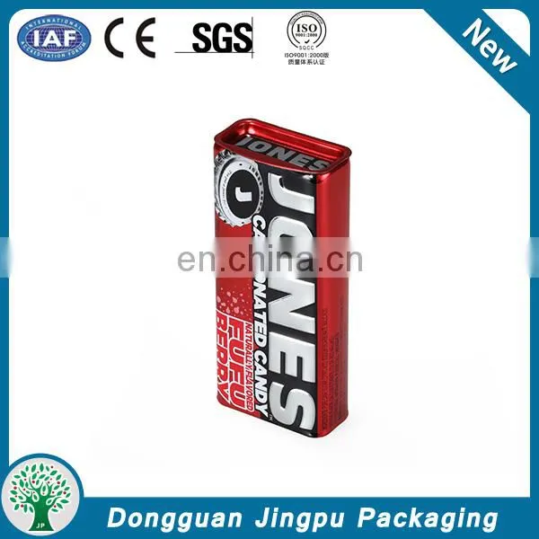 metal printed metal chewing gum case