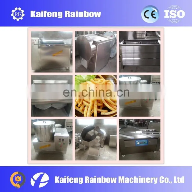 Widely Used Hot Sale Deoiling machine small scale potato chips machine,chips making machine potato