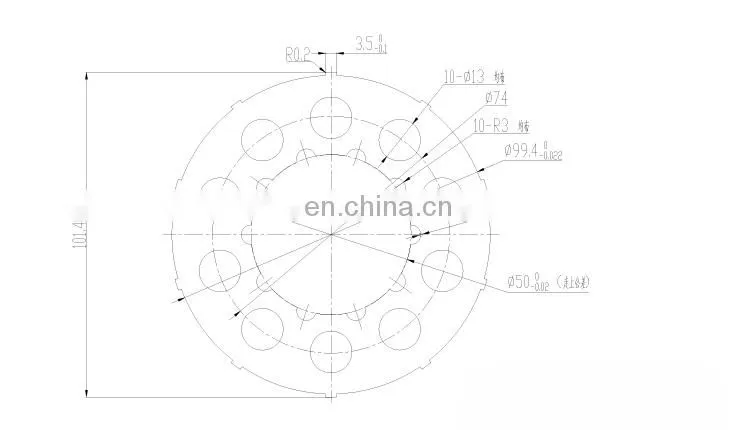 China hardware supplier 180mm winding stator and rotor for brushless dc motor