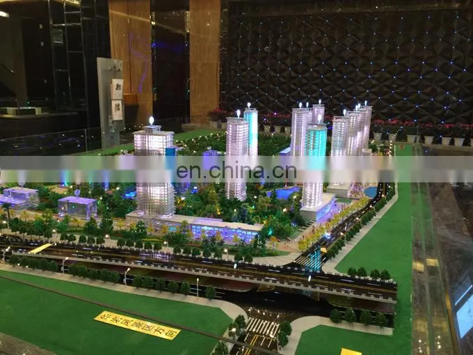 Scale 1:50 3d render model for construction layout ,architectural model