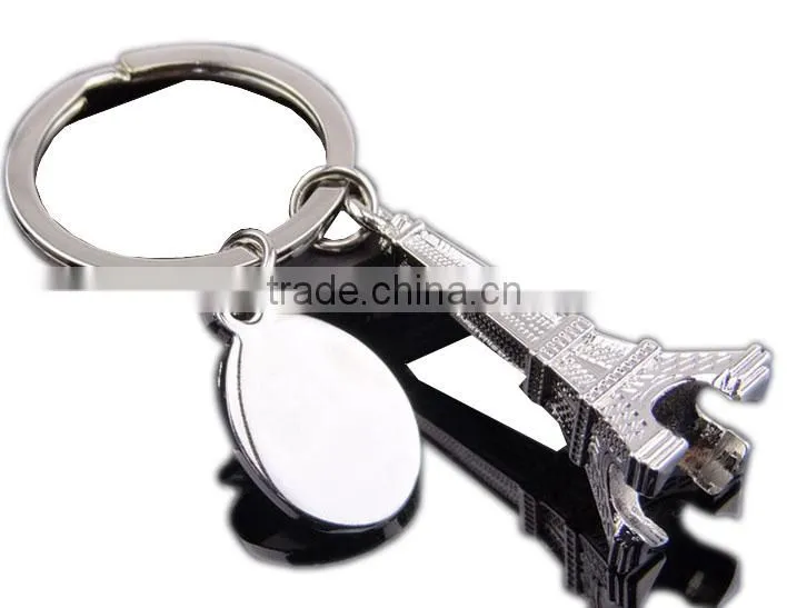 cheap custom eiffel tower keychains wholesale