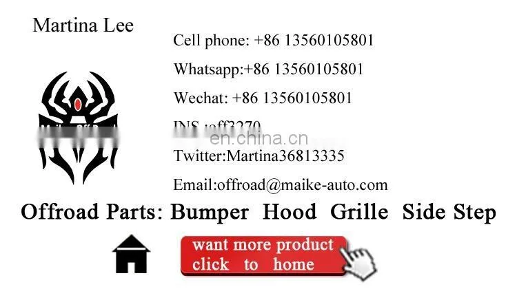 Aluminum Rear Bumper protector accessories for Jeep Wrangler JK 2007 Accessories