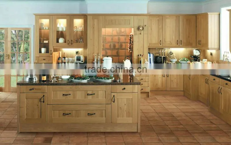 European style apartment kitchen cabinet model