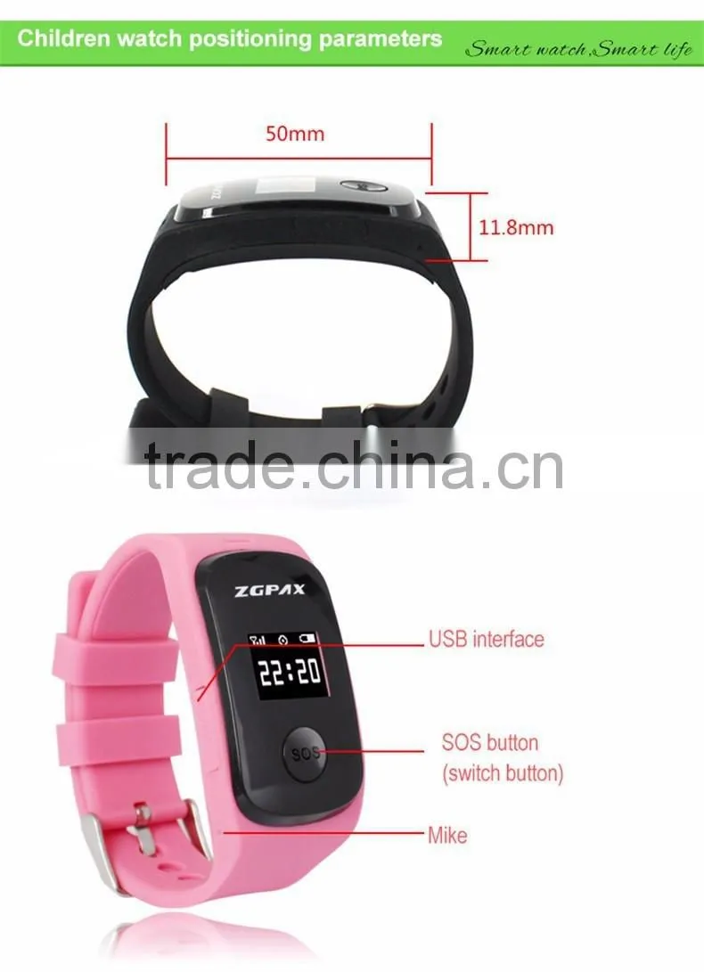 2015 HOT SALEGPS+LBS SOS Telemonitoring Children positioning Watches smart watch S22 HD hands-free calls GPS watch
