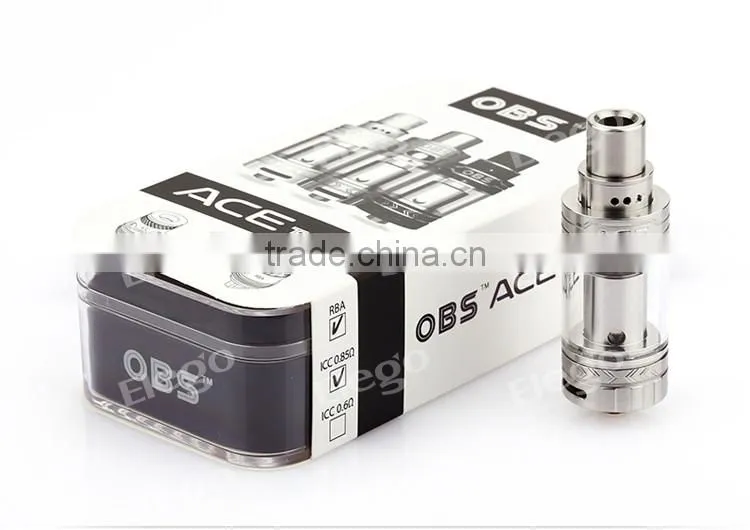 Elego Wholesale Ceramic coil OBS ACE RBA Tank Side Filling OBS ACE Tank