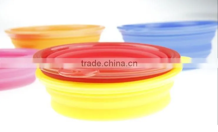 Pet products,Silicone foldable dog bowl