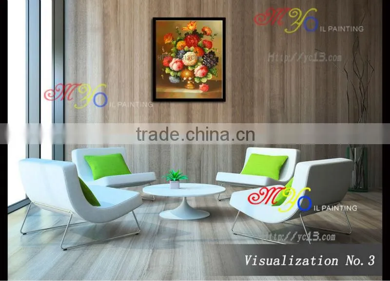 new handmade flower daisy oil painting on canvas