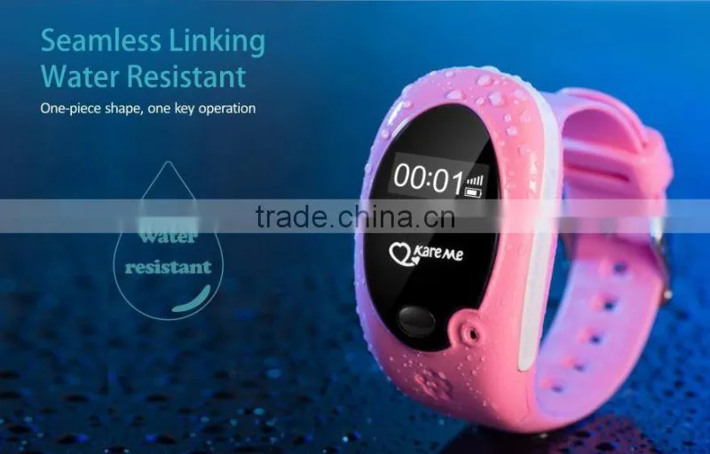 Kids care low radiation smart cell phone wrist watch
