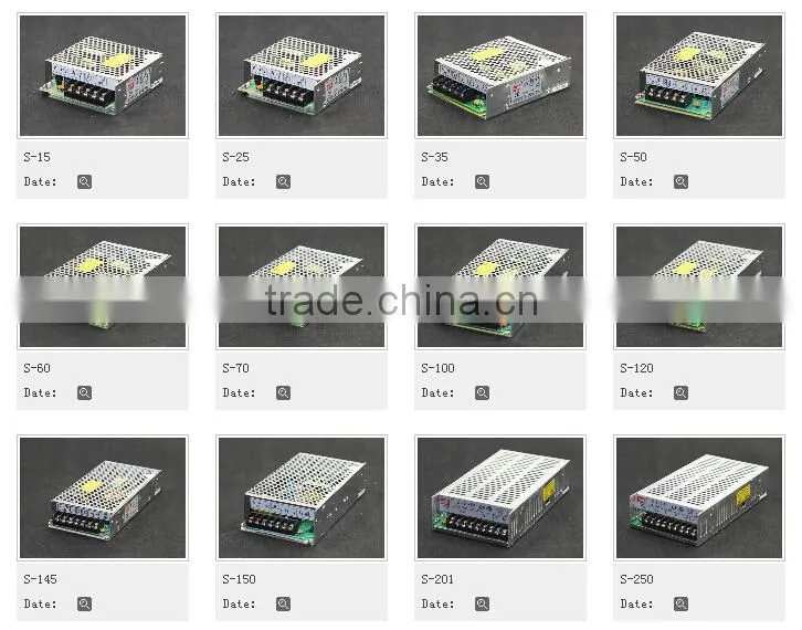 S-50-15 50W 15V DC switching power supply