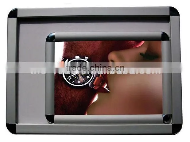 Aluminum poster advertising frame in 2014