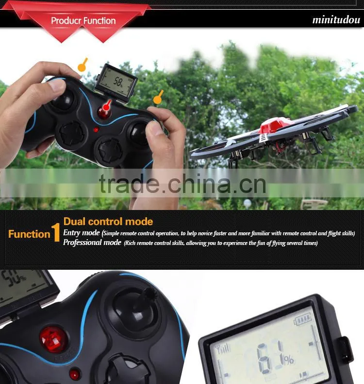 New Product F182/F182C LED 2.4GHZ 6-Axis Hand Throwing RC Quadcopter UFO With HD camera