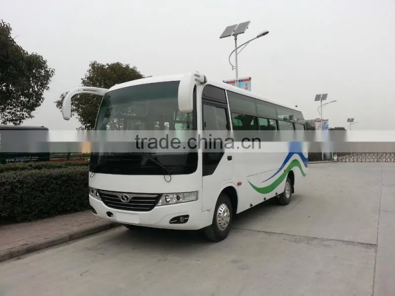 hot sales in Africa FRONT ENGINE left hand drive bus 30 seats bus