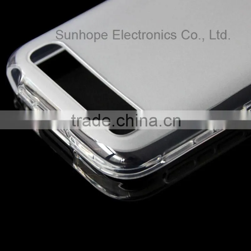 mist side pudding TPU soft mobile cell phone cover case shell for Blackberry BB Classic Q20