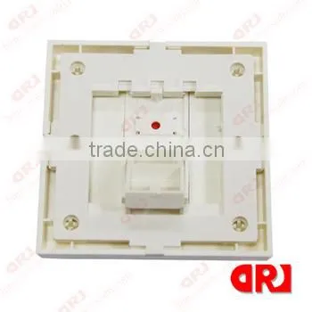 china cat5e single port rangle j45 face plate