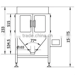 4 head linear weigher,4 head packing machine