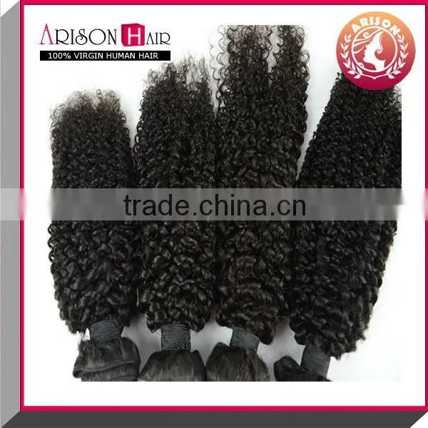 New Arrival wholesale virgin mongolian kinky curly hair