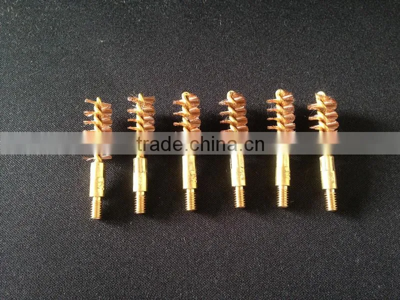 Gun cleaning bronze wire bore brass brush wholesale