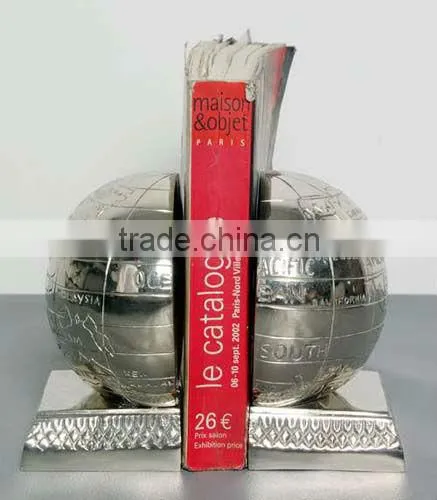 Aluminum Love bookend, Library Bookend, Decorative Bookends