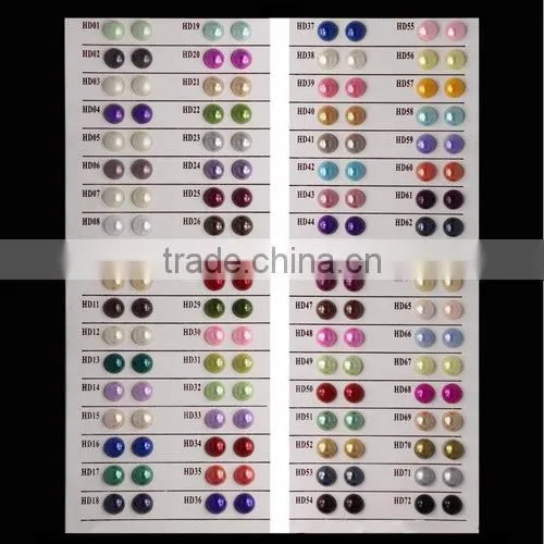 Round loose abs beads like pearl / jewelry bead supply / plastic bead