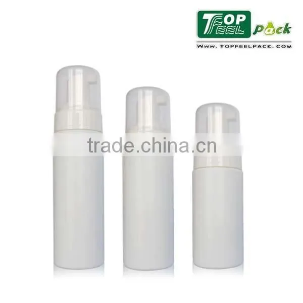 100/150/200ml PET foaming bottle for cosmetics, foam bottle