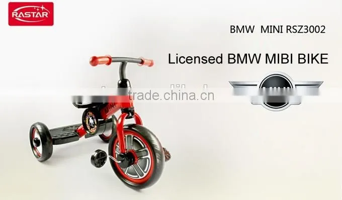 Rastar toys BMW MINI licensed kids tricycle bike bicycle