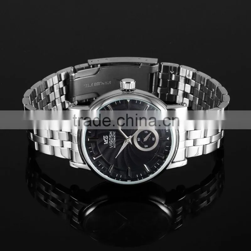 New design alibaba wholesale discount watch men brand luxury automatic mechanical man wrist watch2016