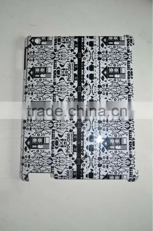 tablet pc case touchpad, water transfer printing for ipad 2
