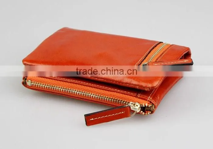 Top quality Soft genuine leather wallet 4 colors