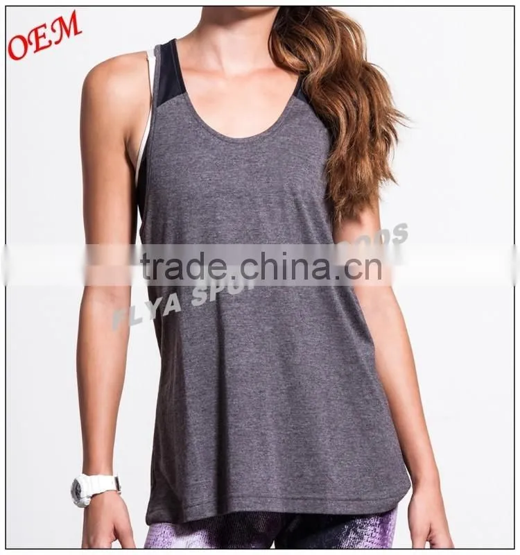 Wholesale Fitness Clothing Women Sexy Gym Singlets sport tank top