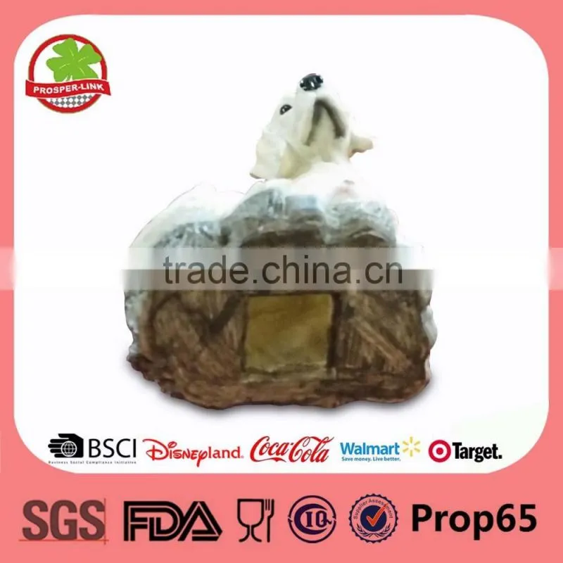 Wholesale Resin Dog Statues Cute Craft