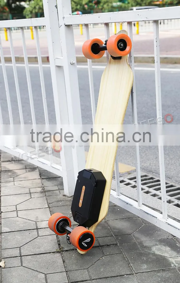 2016 powerfull 2200w hub motor skateboard complete with waterproof in stock