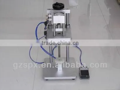 multiple shapes bottle lid capping machine bottle locker