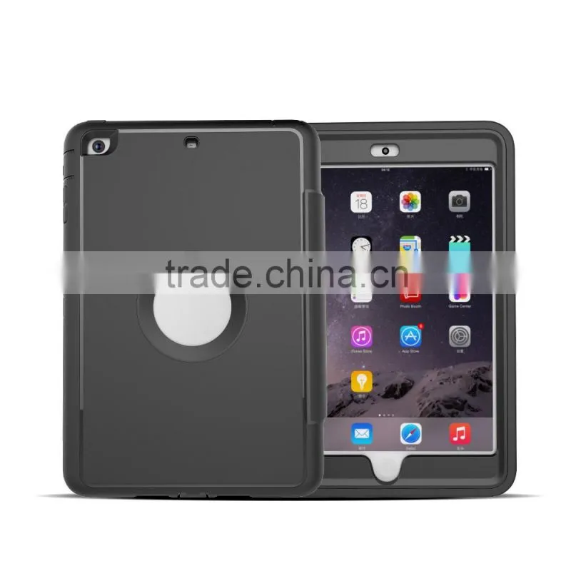 2016 Sleep Wake Function Leather Case For iPad Mini Folding PU Leather Case Full Cover Protective For iPad Mini 1/2/3 TB-0280